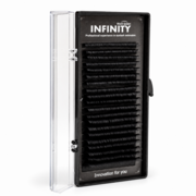 Ресницы Infinity черные 20 линий CС 0.07 14 мм, фото 4