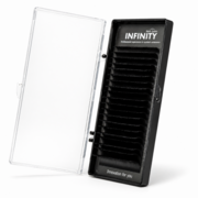 Ресницы Infinity черные 20 линий Mix C 0.07 8-12 мм, фото 1
