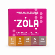 Набір фарб з окислювачем Zola New Innovative Colouring System, саше 5*5 мл, фото 1